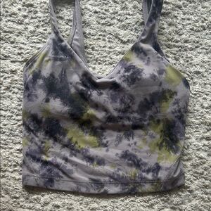 lululemon athletica Tie-Dye Tank Top - Gray and Yellow